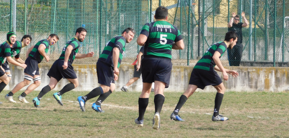 Calcio di inizio del Chieri Rugby